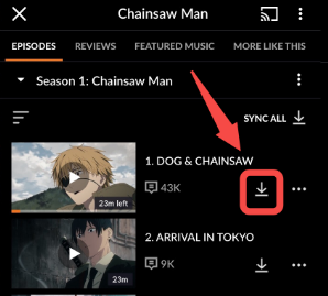 How to download content on your device: